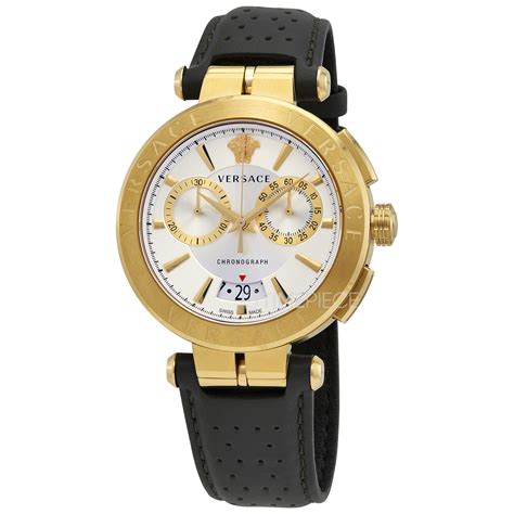 versace aion chronograph gold-tone men& 39|versace aion chronograph.